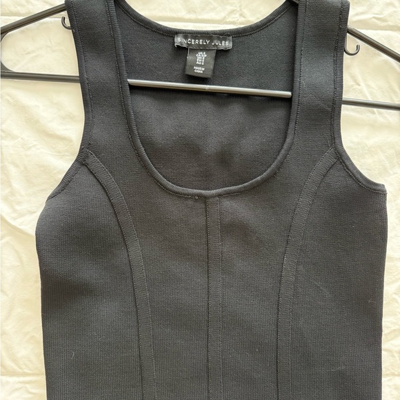 Sincerly Jules Tops - Sincerely Jules Classic Black Tank Top